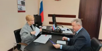 Александр Окатьев встретился с Уполномоченным по защите прав предпринимателей в Республике Башкортостан - Илишевский район