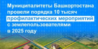 Муниципалитеты Башкортостана провели порядка 10 тысяч профилактических мероприятий с землепользователями в 2025 году - Илишевский район